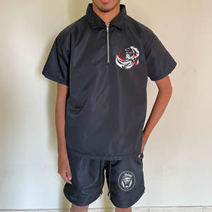 Ensemble de deux pièces pour homme, t-shirt à manches courtes et pantalon décontracté, couple, fin, été, sport, respirant, imprimé, grande taille, automne - Product Image 1