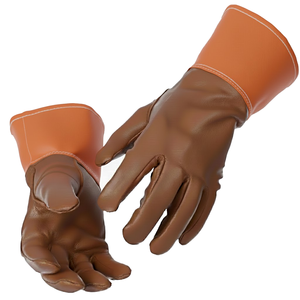 Guantes de Soldadura Industriales de Cuero Vacuno, Guantes de Soldadura MIG, Resistentes al Calor, Aislados, con Puño Largo, Guantes de Seguridad para Manos - Product Image 5