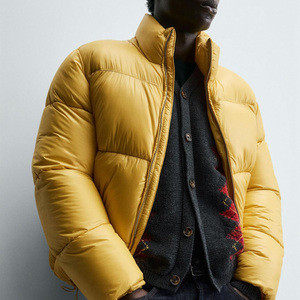 <b>Cheap</b> Rate For Wholesale Buyers Full Sleeves Men <b>Puffer</b> <b>Jacket</b> For Winters Stand Collar With Zip Up Closure And Side Pocket 2026 - Product Image 5
