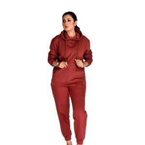 Chándal Deportivo de Invierno Personalizado con Capucha, Talla Grande, Estampado, Secado Rápido, Transpirable, para Mujer, Ropa Deportiva de Felpa Técnica, OEM - Product Image 2