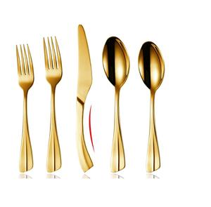 Juego de cubiertos de acero inoxidable martillado de cobre, elegante, hecho a mano, venta al por mayor, de la mejor calidad - Product Image 1