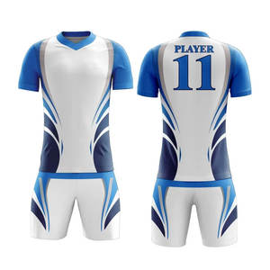 Uniforme de Fútbol Ligero y Resistente, Camiseta de Fútbol de Manga Corta, Pantalones Cortos de Fútbol Transpirables para Invierno, Uniforme de Fútbol para Equipo - Product Image 1