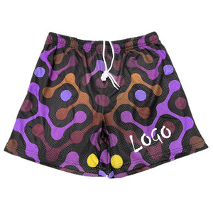 Pantalones Cortos de Baloncesto 100% Malla con Bordado 3D y Bolsillos con Estampado Personalizado, de Secado Rápido y Transpirables para Gimnasio y Entrenamiento - Precio Mayorista - Product Image 4