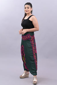 Handmade Cotton Harem Pants <b>for</b> <b>Women</b> Solid Beach <b>Trousers</b> Summer Loose <b>Baggy</b> Casual Yoga Pants Plus Size Pajama <b>Trousers</b> - Product Image 3