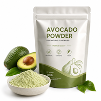 Natuurlijk Avocado Fruitpoeder Voedingsmiddelkwaliteit Smoothie Drank Bak Ingrediënt Groothandel Bulk Fabrikant Leverancier