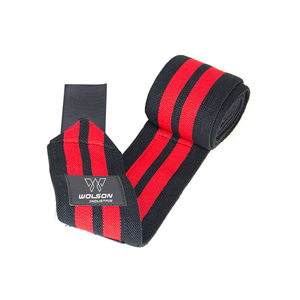 Enveloppes de genou d'haltérophilie de forme physique résistantes élastiques personnalisées de bonne qualité - Product Image 3