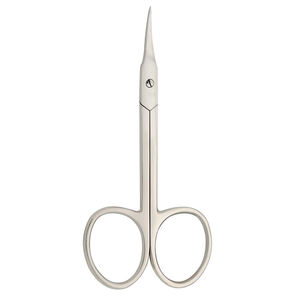 Vente en gros de ciseaux à cuticules pour ongles Finition Dall Lame droite tranchante en acier inoxydable Ciseaux à cuticules de 3.5 pouces - Product Image 3