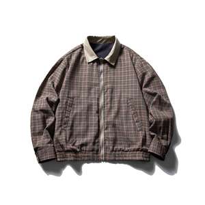 แจ็คเก็ตบอมเบอร์ผู้ชายคุณภาพสูง ออกแบบโลโก้ได้ตามต้องการ น้ำหนักเบา สวมใส่สบาย เหมาะสำหรับฤดูใบไม้ผลิและฤดูใบไม้ร่วง  กันลม มีซิปและกระเป๋า - Product Image 2