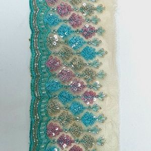 Hot Sale Embroidery <strong>Lace</strong> Trim Luxury Polyester Mesh <strong>Lace</strong> <strong>Fabrics</strong> for Women Customizable Traditional &amp; Fancy Styles NEW Arrival - Product Image 2