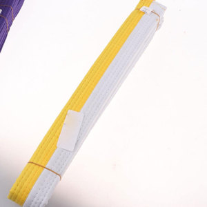 เข็มขัด BJJ คุณภาพสูง ผลิตในปากีสถาน ทำจากผ้าฝ้าย พร้อมโลโก้ด้านหน้า ปรับแต่งได้ แห้งเร็ว และระบายอากาศได้ดี - Product Image 5