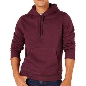 Sudadera con Capucha Ajustada de Estilo Hip Hop para Hombre, 100% Algodón, Varios Colores, Sudadera con Capucha Lisa, Felpa Gruesa con Estampado - Product Image 6