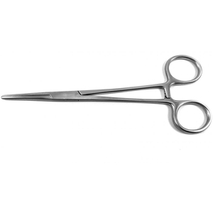 Soporte de aguja hemostática quirúrgica, pinzas de acero inoxidable para cirugía de Hospital, soporte de aguja TC recta, instrumentos - Product Image 5