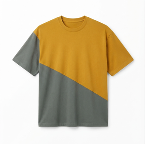 Camiseta de Hombre de Alta Calidad, Colores Sólidos, Tejido de Punto, Ligera, Transpirable, Manga Corta, Estilo Urbano, Secado Rápido, Casual - Product Image 1