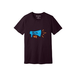 Kindness themes Print 100% camiseta de tela de algodón 160-180 a pesado GSM 12 colores disponibles Personalice su propio diseño y colocación - Product Image 3