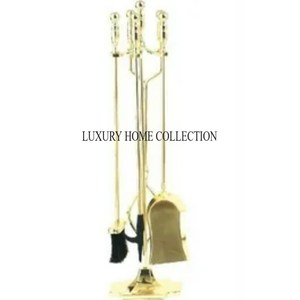 High-performance black iron <b>fire</b> pit <b>tools</b> set with poker and tongs featuring reinforced joints for heavy-duty <b>fire</b> handling - Product Image 6