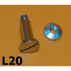 Lève-guidon chromé Lambretta D + LD + J100 - Product Image 1