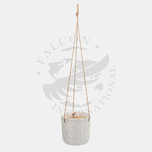 Aluminium Antique <b>Gold</b> Hanging <b>Planter</b> for Living Room Best Selling Latest Arrival Christmas Decor Hanging <b>Planter</b> Solid - Product Image 4