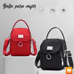 Sac à bandoulière décontracté pour femme - Couleurs assorties - Product Image 2