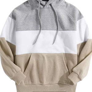 Sweats à capuche pour hommes surdimensionnés, design personnalisé, hiver, 100% coton, polaire, uni, à capuche, coupe-vent, écologiques, sweats à capuche pour hommes - Product Image 6