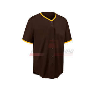 2025 Uniforme de béisbol más vendido personalizado Uniforme de béisbol de nuevo diseño Uniforme de béisbol con logotipo personalizado - Product Image 4