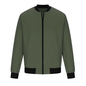 Custom Made OEM Design 100% Cotton Men's Solid Black Color <b>Slim</b> <b>Fit</b> <b>Jackets</b> With Pockets <b>Jacket</b> Surplus Stocks From Bangladesh - Product Image 3