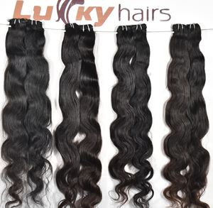 ผมมนุษย์แท้ลอนธรรมชาติสำหรับต่อผมชาวอินเดียมัดผมตรงและนุ่มเป็นธรรมชาติสีธรรมชาติ - Product Image 2