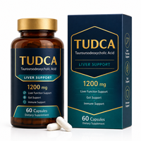 Complément TUDCA Marque Blanche 1200mg – Capsules Détox Foie Formule Complexe NAC Chardon-Marie Artichaut pour le Soutien Digestif et Immunitaire