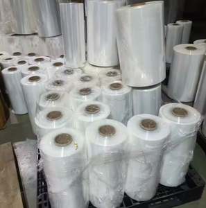 Precio de fábrica de fabricación Bandeja LLDPE transparente Película elástica Película de polietileno plástico LLDPE Embalaje Película elástica - Product Image 6