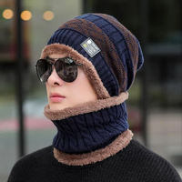 Ensemble bonnet et écharpe 2-en-1 en 100 % laine, broderie 3D, fait main, personnalisable, unisexe, pour automne-hiver, plage et affaires – Meilleures ventes
