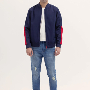 Chaqueta Bomber de Lona con Cuello Alto, Ligera, Flexible, Cálida para Invierno, Diseño Utilitario, Estilo Urbano para Viajes, Trabajo y Uso Diario - Product Image 2