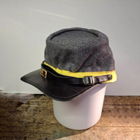Gorra Kepi de algodón a la moda con buen aspecto inteligente para ocasiones especiales y botones laterales Moda para todos los eventos Cool Nice