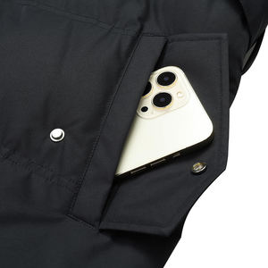 เสื้อโค้ทผ้าฝ้ายตัวยาวสำหรับผู้หญิง, แจ็กเก็ตผ้าฝ้ายระบายอากาศได้ดีเสื้อโค้ทผู้หญิงหนาเพิ่มความอบอุ่น - Product Image 5