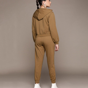 Chándal Deportivo Reversible para Mujer, Invierno 2024, con Logotipo Personalizado, 100% Algodón, Transpirable, Ecológico, Tallas Grandes, Gran Venta - Product Image 3