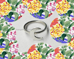 แหวนชุบโรสโกลด์สำหรับทุกคนเทรนด์ใหม่ล่าสุดแหวนเงิน925ทรงกลมตัดสำหรับเครื่องประดับอัญมณี - Product Image 4