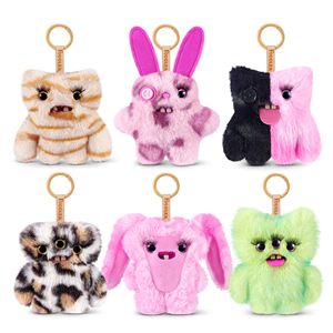 Llaveros de Peluche Fuggler Baby Baddies de 5 Pulgadas (Paquete de 6) de ZURU - Product Image 1