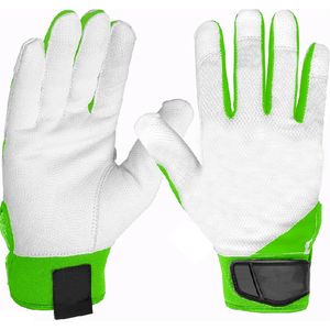 Gants de frappeur en cuir uniques sur mesure pour hommes, enfants, jeunes, manchettes longues pour les joueurs de baseball - Product Image 1