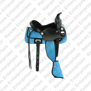 Meilleur vendeur selle de cheval anglaise occidentale robuste en cuir véritable meilleure vente en vrac quantité selle d'équitation en vente - Product Image 2