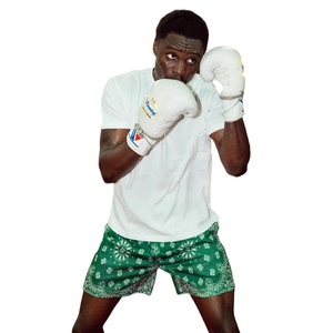 Pantalones cortos de baloncesto de malla Cachemira de 5 pulgadas personalizados al por mayor doble capa de alta calidad sublimación Bandana gráfico servicio OEM - Product Image 3