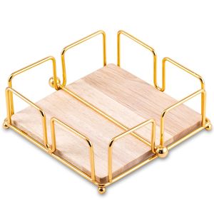 Cesta de servilleta de hierro de patrón único para mesa de comedor de lujo diseñada para mejorar la decoración y servir a un propósito funcional - Product Image 1