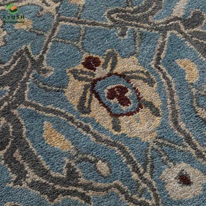 Tapis en laine faits à la main, doux et durables, tapis en laine de qualité supérieure pour le salon, la chambre à coucher et le couloir - Product Image 3