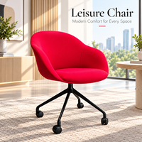 Chaise de réception moderne pour bureau, chaise longue rembourrée pour salle de réunion, salle d'attente