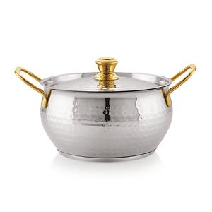 Poêle de cuisson en acier inoxydable et métal, écologique et durable, pour steak, bacon et viande grillée, avec une marmite de cuisson en métal de qualité exclusive - Product Image 1