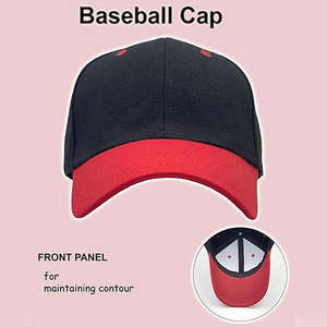 Casquette de baseball rose vintage ajustée à 6 panneaux avec broderie 3D et logo personnalisé - Product Image 2