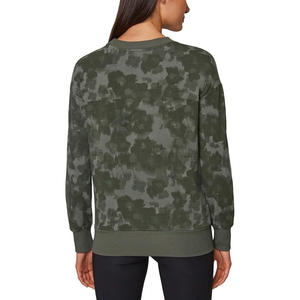 Sudadera moderna para mujer con logotipo personalizado estampado bordado OEM ODM ropa informal personalizada fabricante de fábrica proveedor - Product Image 2