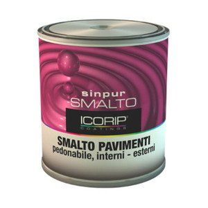Smalto Sinpur Rosso X Pavimento Da Lt.0,750 - Product Image 1
