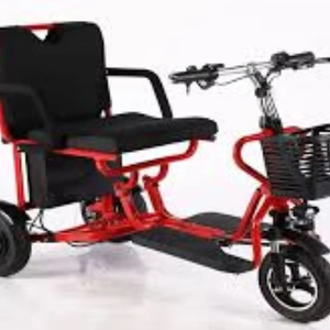 FIRST CLASS Trike électrique pliant 48v 700w double moteur Lithium, 42x22x33 pouces, MT-FOLD-TRK-700 - Product Image 1