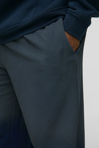 Venta al por mayor pantalones de gran tamaño para hombre 100% algodón personalizado logotipo impreso DTG con bolsillos de carga laterales pantalones de chándal lavados al sol - Product Image 6