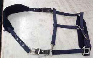 Cabestro de caballo de nailon duradero, banda de nariz acolchada suave y cuello, herrajes de aleación cómodos, cabestro de cuerda para caballos y ponis - Product Image 2