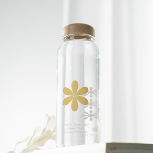 Bouteille d'eau et de thé en Tritan écologique, design coréen, 1L, résistante à l'eau bouillante, fabriquée en Corée, avec infuseur à thé et couvercle – Impression de logo personnalisée - Product Image 4