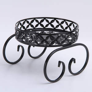 Nouveau look personnalisé fabriqué à la main support de sol pour balcon de salon en vente support de sol pour pots de fleurs support pour pots de fleurs à 3 couches support pour pots de fleurs - Product Image 6